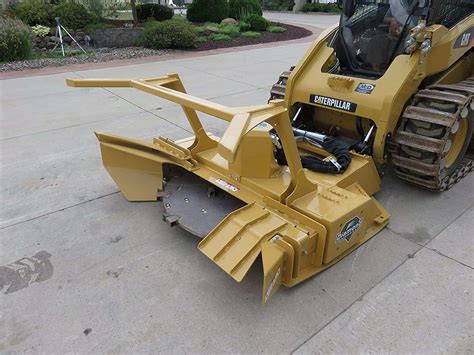 drum mulcher skid steer|best skid steer mulching head.